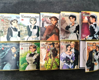 EMMA By Kaoru Mori Manga Volumes 1-10 (END) English Version DHL EXPRESS