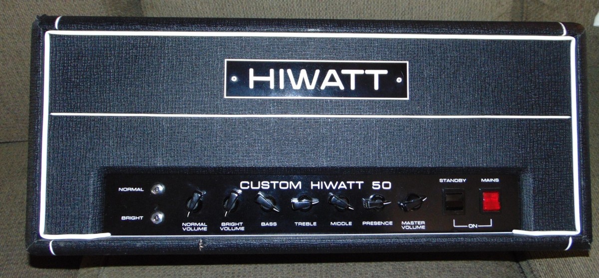 ALBIT製　Hiwatt dr504 Hiwatt DR504 Custom 50 Watt Guitar Amplifier Head – Sonic Circus