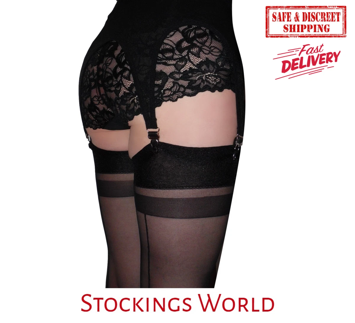 Buy seamed stockings deals