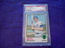 1973 TOPPS #305 WILLIE MAYS PSA 7