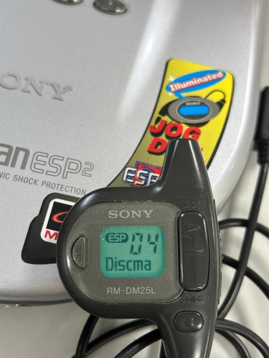 Remote Control RM-DM25L For SONY Discman D-365 D-475 D-465 D-777