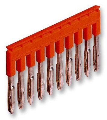 Klemmenleiste, Überbrückungsleiste, 10 polig, 6 mm, Überbrückungsschienenverbinder Zubehör