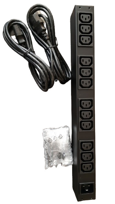 Unité de Distribution APC Basic Rack PDU pour Baie de Brassage Noire 1U