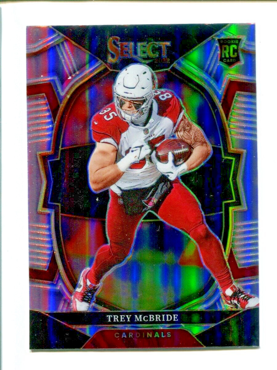 2022 Panini Select Silver Prizm #11  Concourse - Trey McBride 🏈 RC
