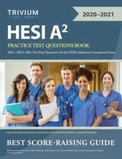 HESI A2 Practice Test Questions Book 2021-2022: 350 Test Prep Questions  - GOOD
