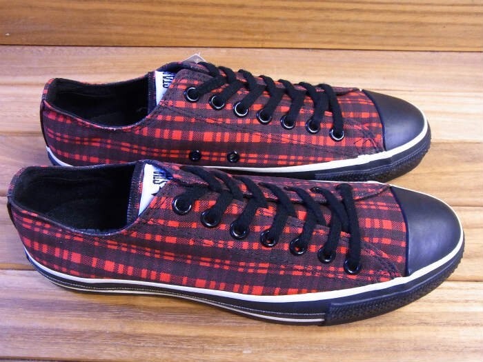 ALL STAR made in usa デッドストック　9inch Vintage NEW Converse All Star Chuck Taylor Hi Top Mens 9 Red
