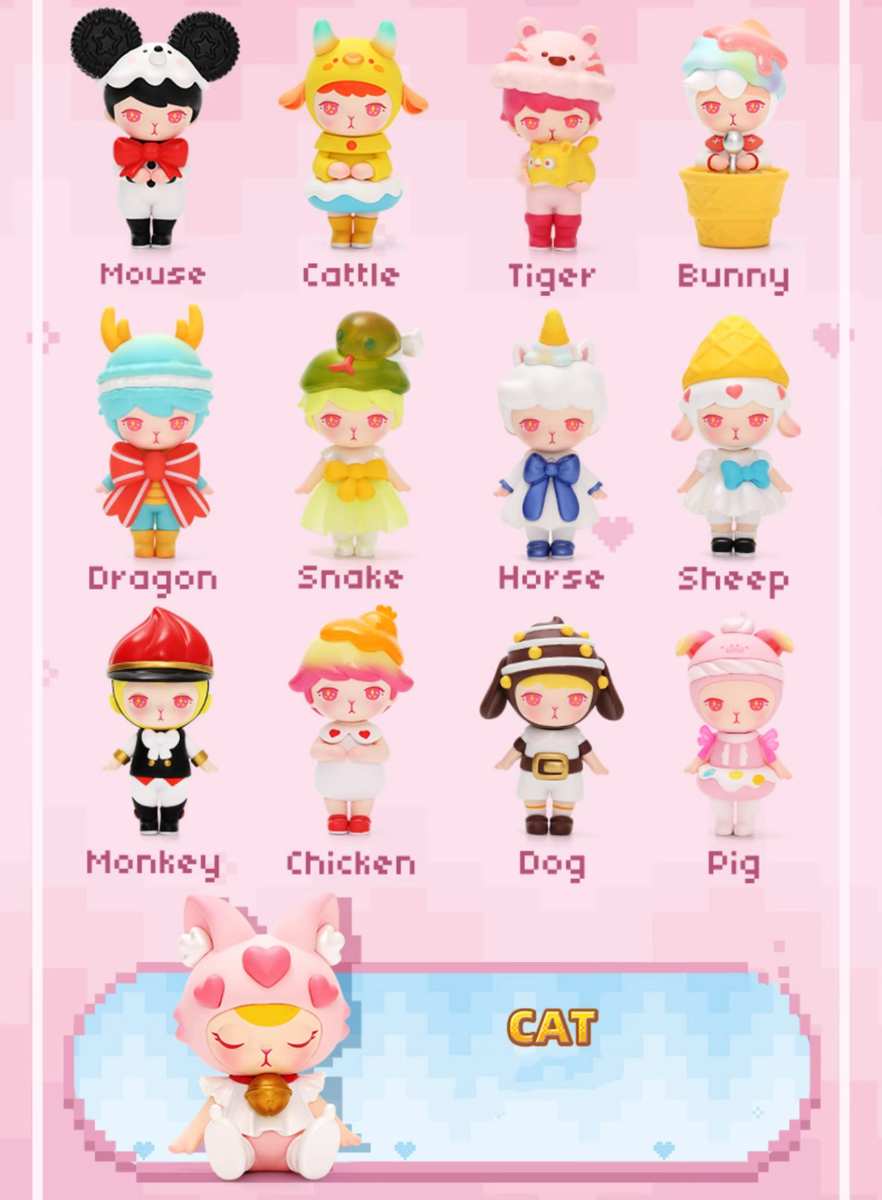 POP MART Bunny Chinese 12 Zodiacs Series Confirmed Blind Box
