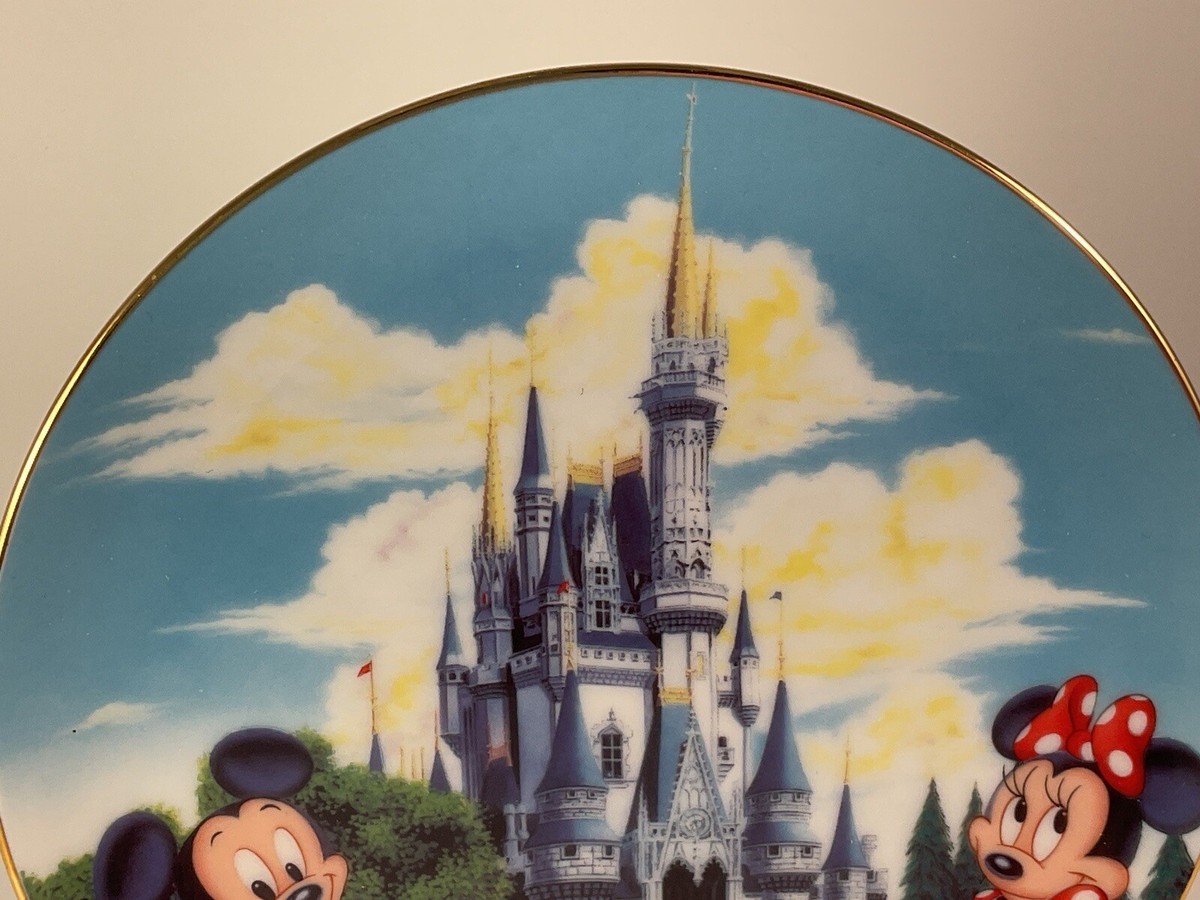 Vintage Tokyo Disneyland Mickey & Minnie & Friends Plate 6.5” | eBay
