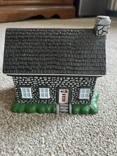 Vintage Byron Molds Christmas village house Stone house 1987