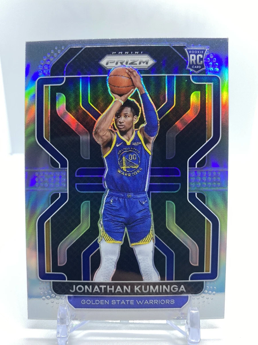 2021-22 PANINI PRIZM Jonathan Kuminga ROOKIE RC SILVER Warriors 