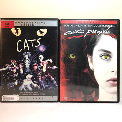 CATS (1998) / CAT PEOPLE (1982) DVD Nastassia Kinski - Thriller