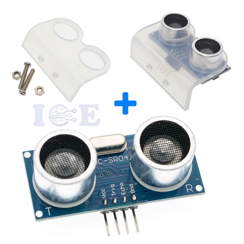 Modulo sensore ultrasuoni HC-SR04 misura Arduino + supporto staffa di montaggio - Foto 1 di 12