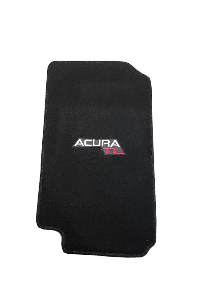 ADEQUADO PARA TAPETES DE ASSOALHO ACURA TL CARPETE 2004-2008 PRETO COM EMBLEMA 2 - Imagem 3 de 4