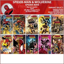 Spider-Man & Wolverine (2025) #1 2 3 4 5 6 7 8 9 10 Marvel Comics COVER SELECT