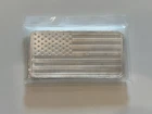 10 Ounce USA Flag Silver Bar .999 Fine Silver