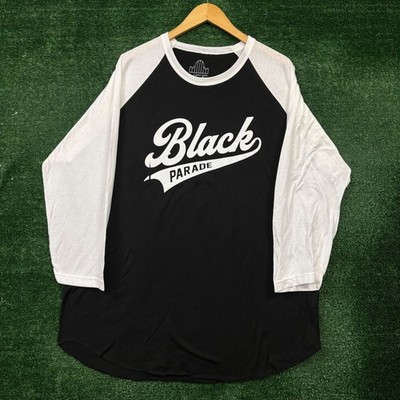 My Chemical Romance Long Live The Black Parade Tour Baseball Tee Size 2XL