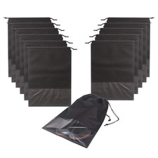 12PCS Travel Shoe Bags with Rope for Men and Women Large Shoes Pouch Storage ...