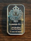 1 TROY OZ SCOTTSDALE MINT  BAR .999 FINE SILVER BAR