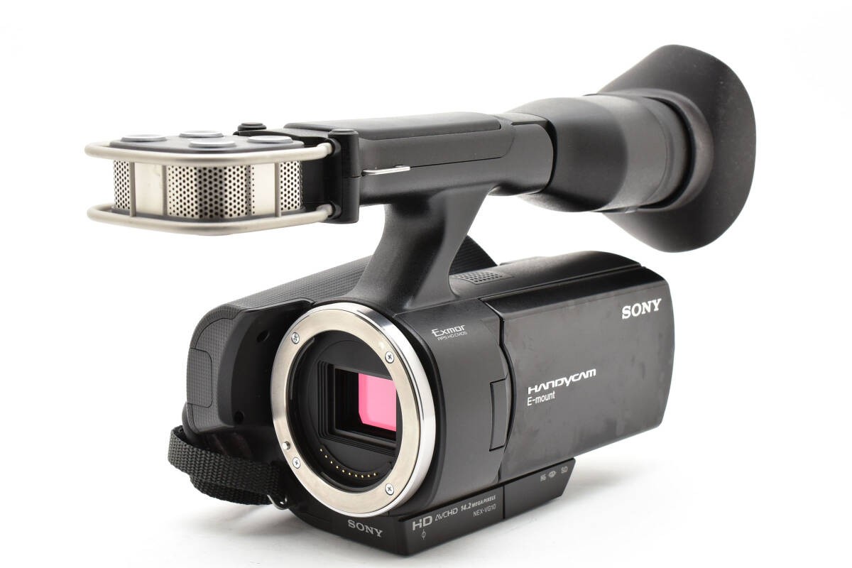 SONY HDビデオカメラレコーダー ブラック VG10 NEX-VG10 Amazon.co.jp: SONY レンズ交換式デジタルHDビデオカメラレコーダー