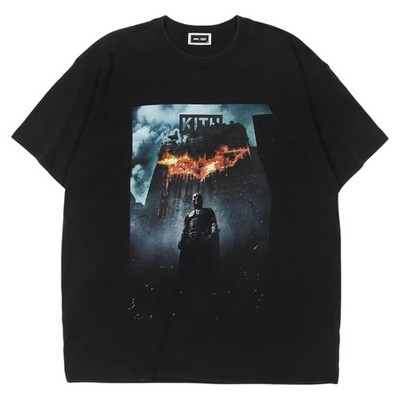 Kith x Batman Dark Knight International Vintage T-Shirt Black