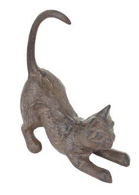 Upper Deck Playing Cat Statue, 7-Inch,Sculptures & Figurines, Rustic