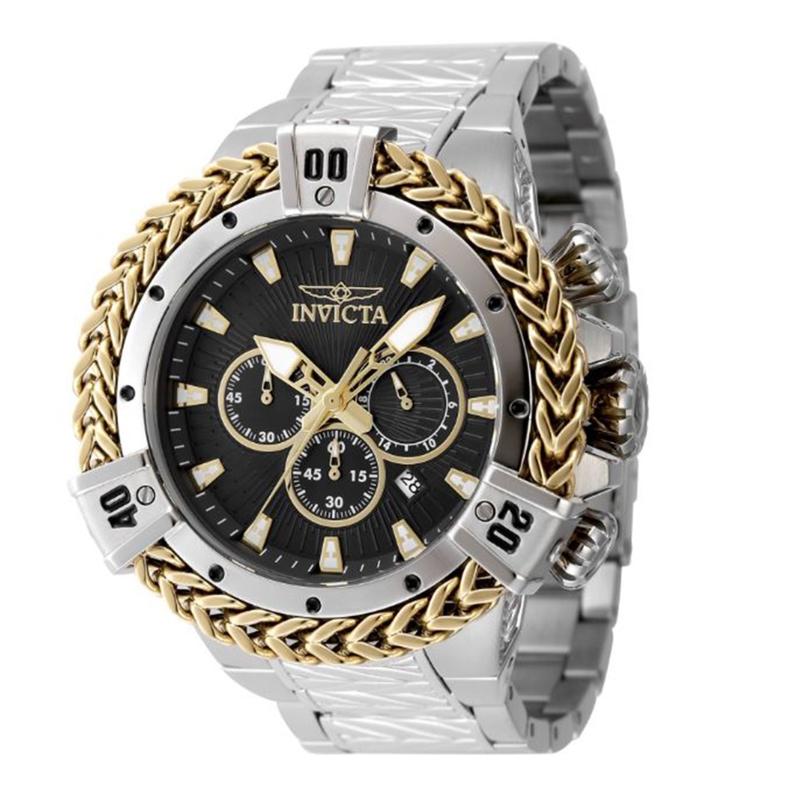 Invicta Men's 48158 Bolt Quartz Chronograph Black Dial Watch