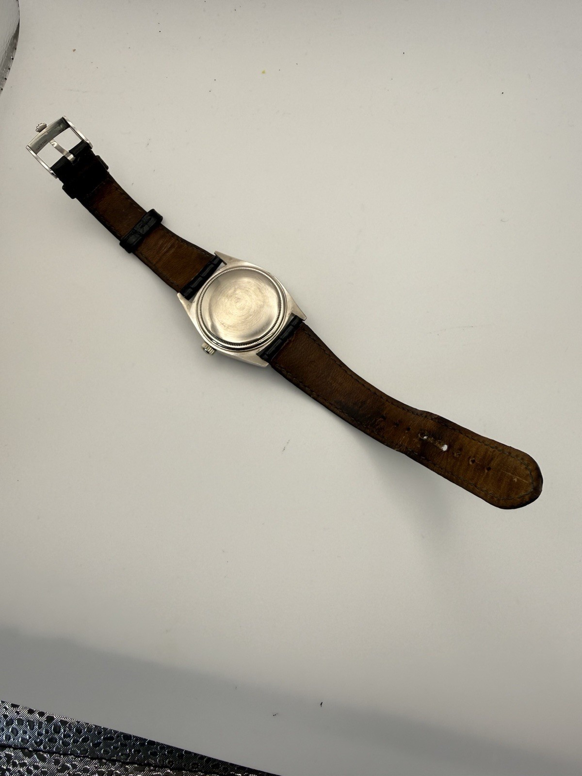 Rolex Watch 1803 18ct White Gold Rare Sigma Diamond Dial, 1974 Box No Papers image 8