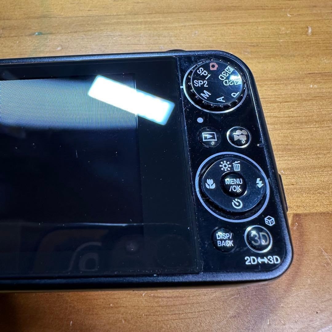 Fujifilm FinePix REAL 3D W3 10.0MP Digital Camera - Black for sale