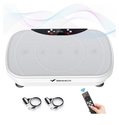 MERACH Vibration Plate Exercise Machine, Vibration Plate for Lymphatic Drainage
