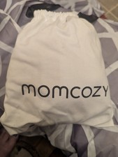 Momcozy Baby Carrier Wrap Grey, Solid, 8-35 Pounds