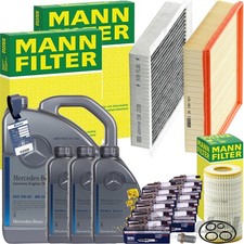 MANN INSPEKTIONSPAKET passend für MERCEDES W163 320-350 ML+ORIGINAL 5W40 MOTORÖL MANN INSPEKTIONSPAKET passend für MERCEDES W163 320-350 ML+ORIGINAL 5W40 MOTORÖL