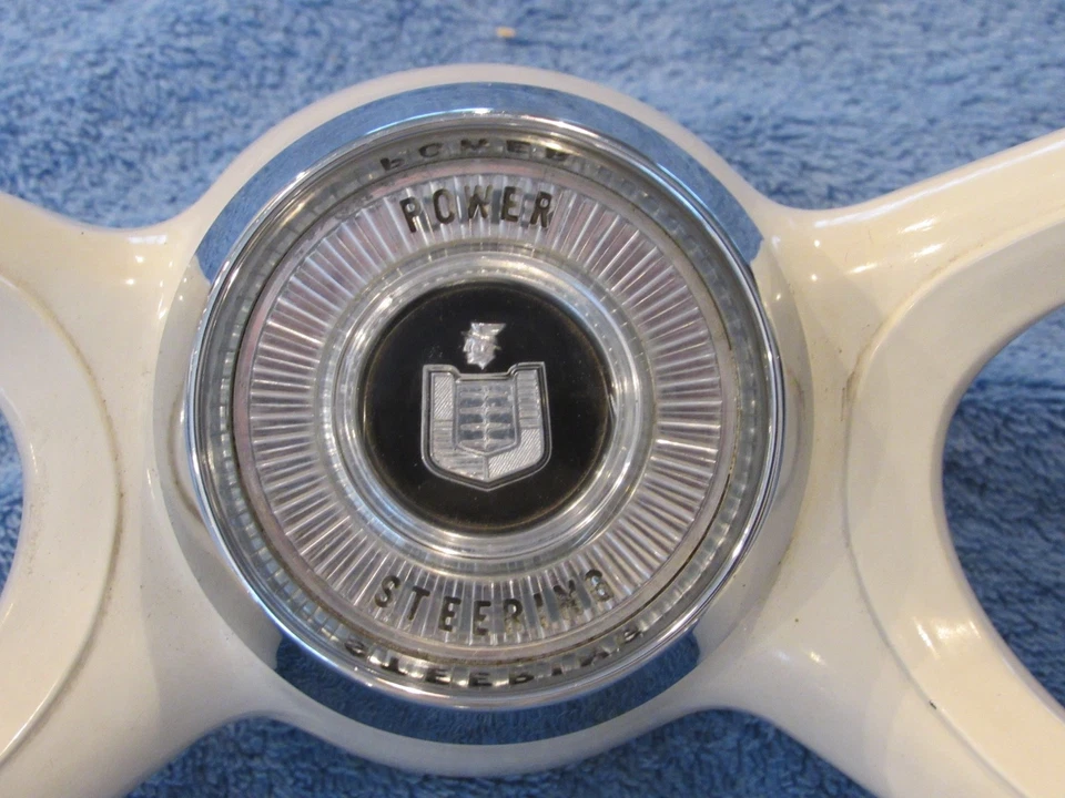 Volante DeLuxe vintage años 50 Rat Street Hot Rod personalizado BONITO ORIGINAL Foto 2 de 4