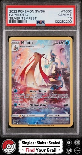 PSA 10 MILOTIC TG02 2022 SILVER TEMPEST POKEMON CARD