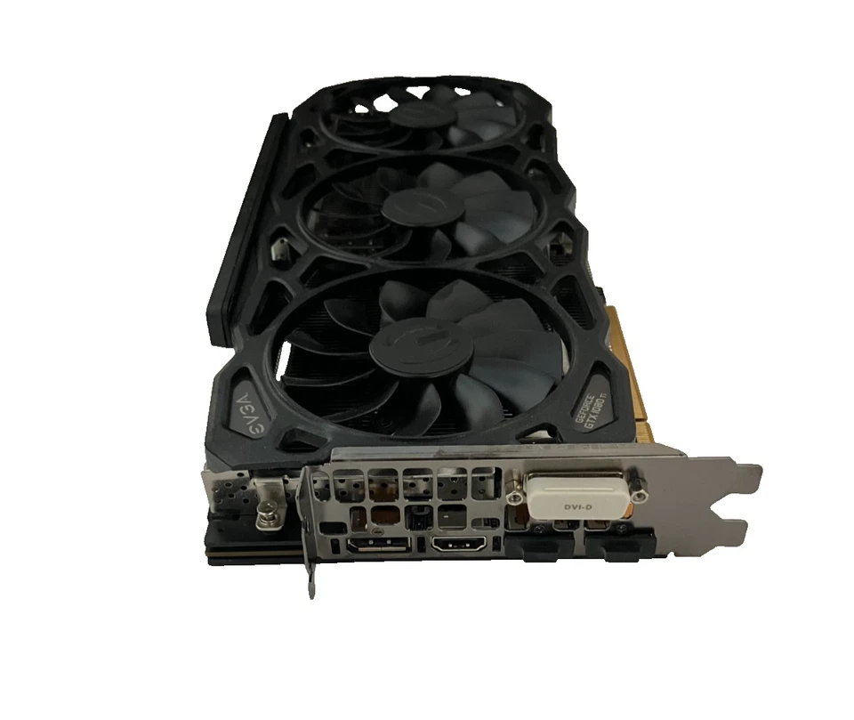 EVGA GEFORCE GTX 1080 TI 11GB GDDR5X GRAPHICS CARD 11G-P4-6796-K2 Cable included - Image 3 of 4