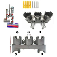 Wall Mount Holder Attachments Organizer Space Saver Bracket For Dyson V7 V8 V10