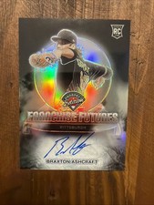 Panini 2025 Prospect Franchise Futures Braxton Ashcraft RC Auto Pittsburgh