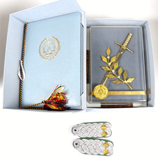 Ehrengeschenk NVA 25 Jahre Treue Dienste mit Uhrkunde