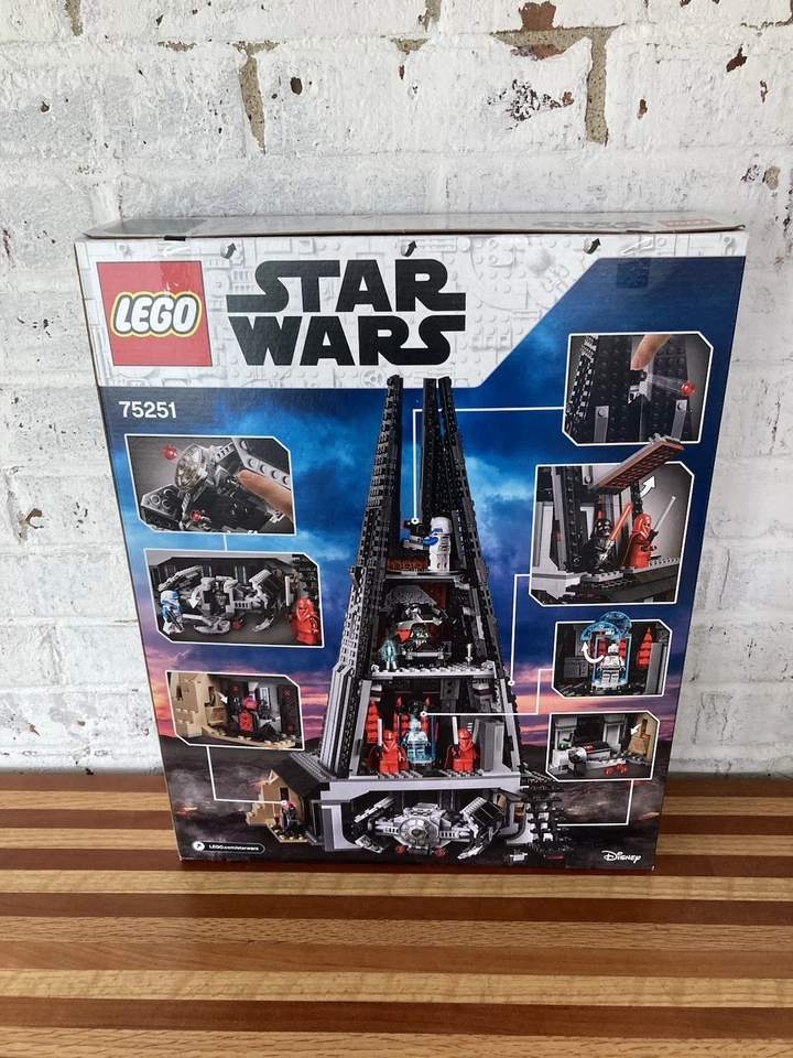 LEGO Star Wars: Darth Vader's Castle (75251) BRAND NEW, SEALED, RETIRED SET - Image 2 of 4