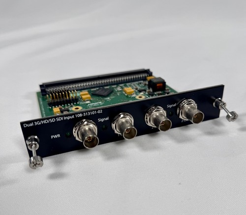 Christie Projector Dual 3G/HD/SD SDI Input Card, Model 108-313101-02
