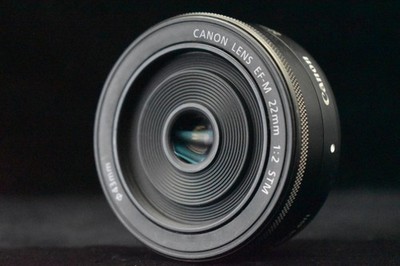 [US Duty Paid] Canon EF-M 22mm f/2 STM Lens for EOS M EF-M Mount Black 9402 9405