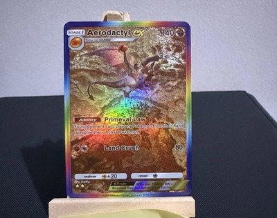 Aerodactyl EX DISPLAY ART TCG Pocket 'Mythical Island' Full Art Pokemon
