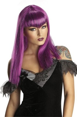 Gadget - Rubies: Vampires - Parrucca Vampiressa Viola Adulto -D- Rubie's Masquer