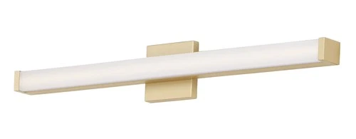 Maxim Spec 30" Linear Suspension - Gold, Champ, Gld Leaf 1-Light - Picture 1 of 4