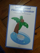 Waterproof Floating Pool Speaker Palm Tree - Brand New