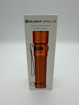 Olight Warrior Mini 2 Limited Edition ORANGE Brand New EXTREMELY RARE COLOR