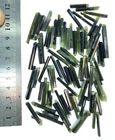 300ct Bicolor Natural Green Tourmaline Crystals Gemstone - Based in Afghanistan