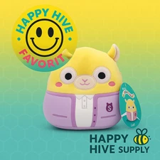 Squishmallows Lafi The Llama-8" Back  to School Soft Plush-NWT-FREE SHIP