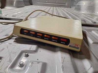 Vintage PC Concepts Model PC006 TEMPORARY Power Tap Parts Repair