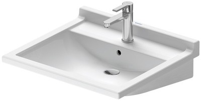 Duravit 030960 Starck 3 Wall-Mount Sink White