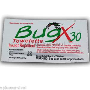 Lot of 100 Pouches of Bug X Insect Repellent Wipe Deet Hunting Fishing Camping Lot of 100 Pouches of Bug X Insect Repellent Wipe Deet Hunting Fishing Camping